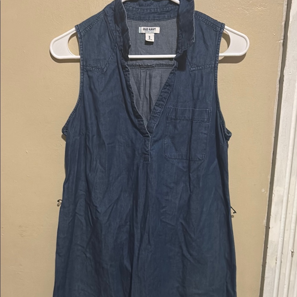 Old Navy Women's Blue Sleeveless dress